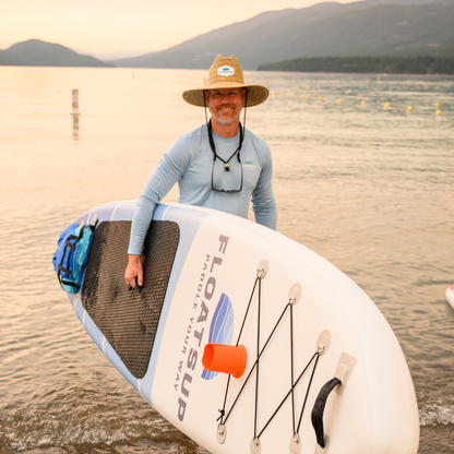 Floatsup Straw Lifeguard Sun Hat